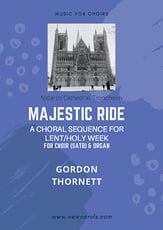 Majestic Ride SATB Vocal Score cover